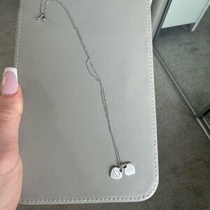 Tiffany & Co. Silver Necklace Dainty Minimalist Design